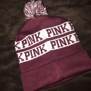 PINK beanie